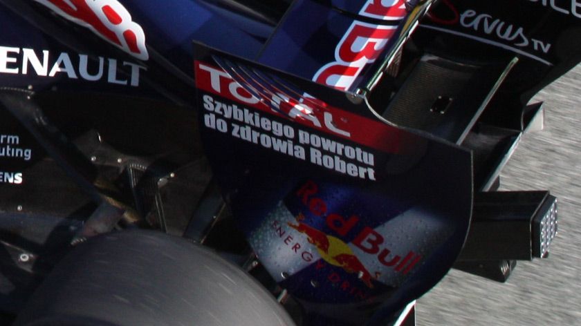 Robert Kubica - vzkazy od jezdců