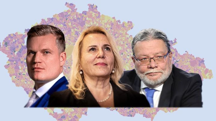 Rajóny Dostálové, Turka i Vondry. Kde v obcích získali nejvíc preferenčních hlasů