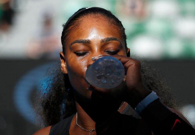 Australian Open 2017, semifinále: Serena Williamsová