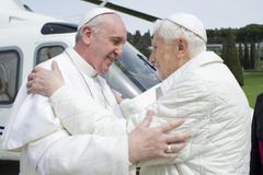 Historická schůzka: K jednání se sešli dva papežové