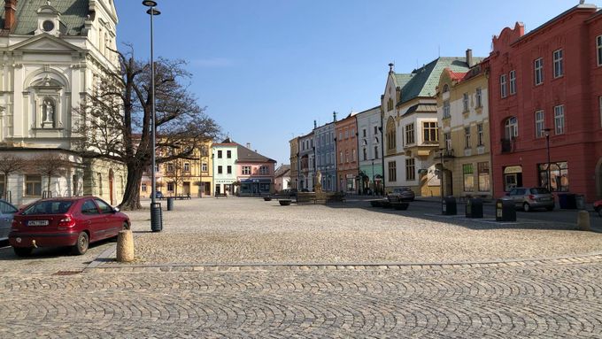 Centrum města Uničov