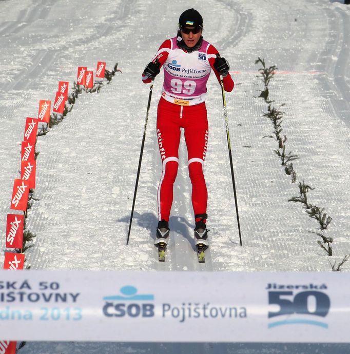 Členka kyjevského Dynama se do Bedřichova vydala po startu v Tour de Ski, kde obsadila celkově 16. místo.