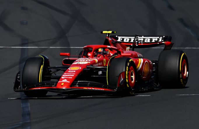 Carlos Sainz jr., Ferrari ve VC Austrálie F1 2024