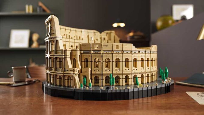Římské Koloseum ze stavebnice Lego