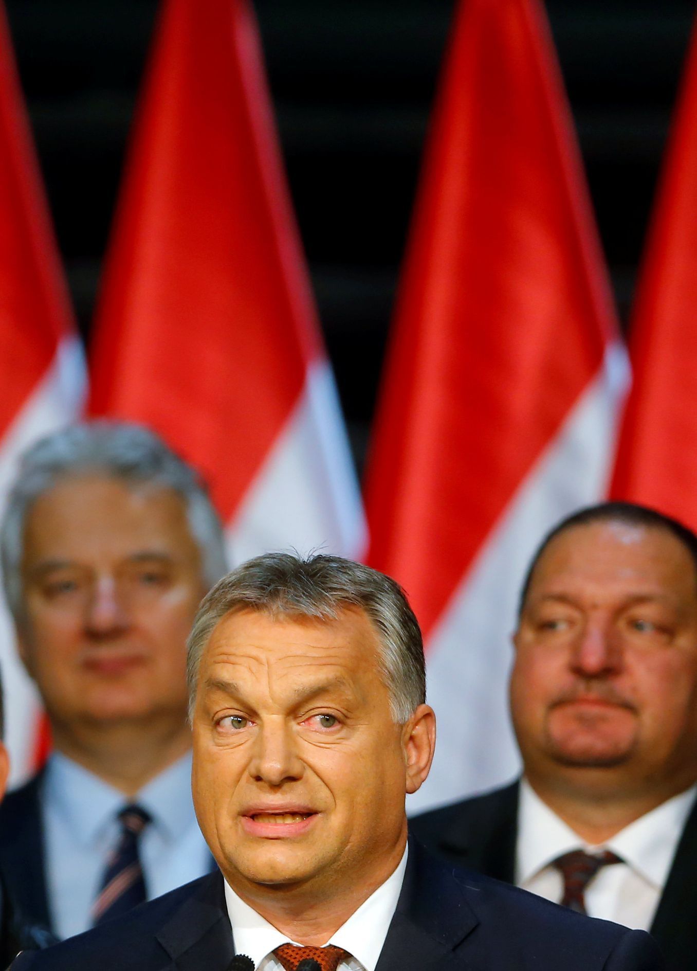 Viktor Orbán projev po referendu o kvótách