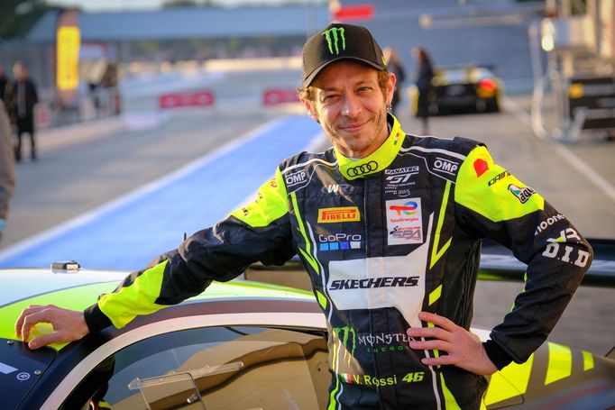 Valentino Rossi, Audi v závodě v Imole v rámci GT World Challenge Europe