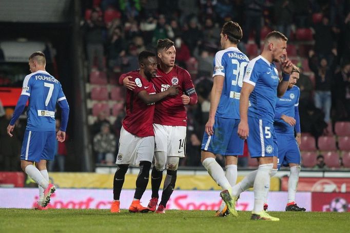 Sparta Praha vs. Slovan Liberec, HET liga (Kanga, Kadlec)