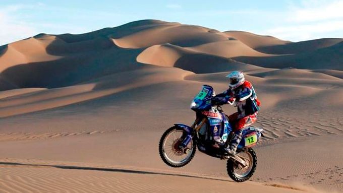 Motocykl na Rallye Dakar