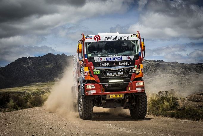 Rallye Dakar 2015: Aleš Loprais, MAN