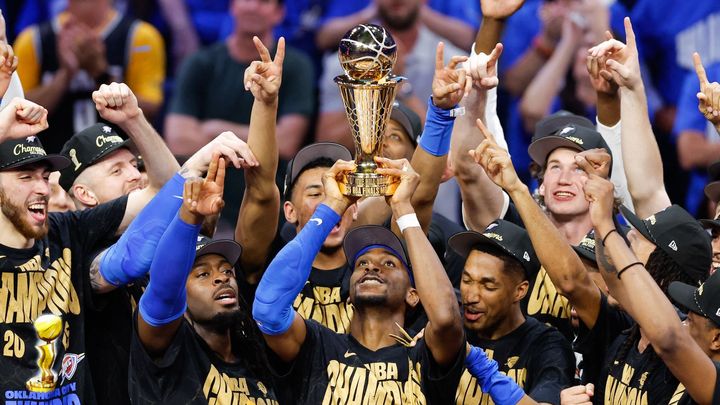 Dramatické finále NBA skončilo. Novým šampionem je Oklahoma; Zdroj foto: Reuters