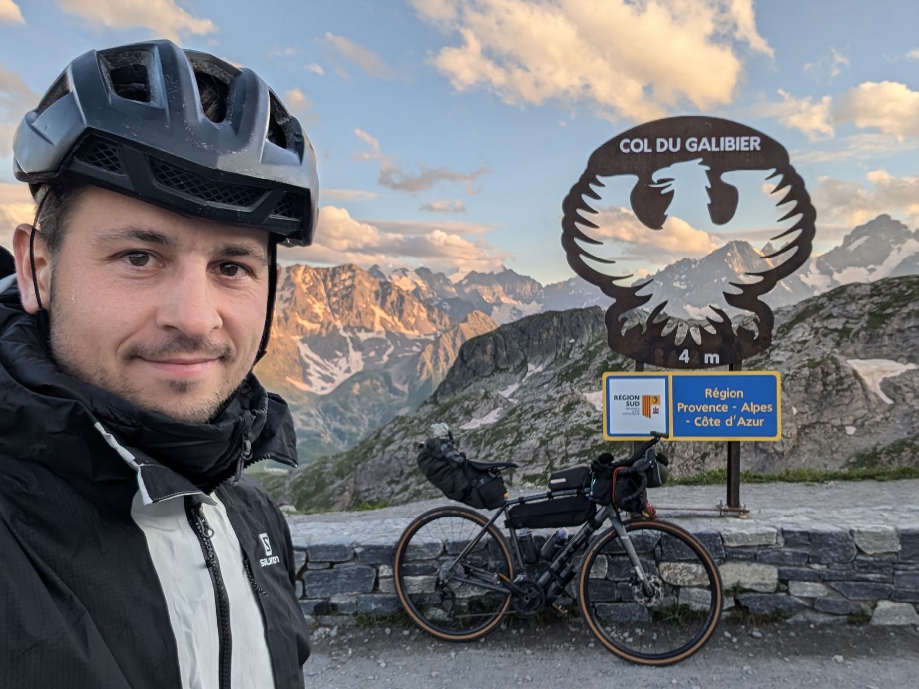 Z cyklocesty Michaela Macháčka