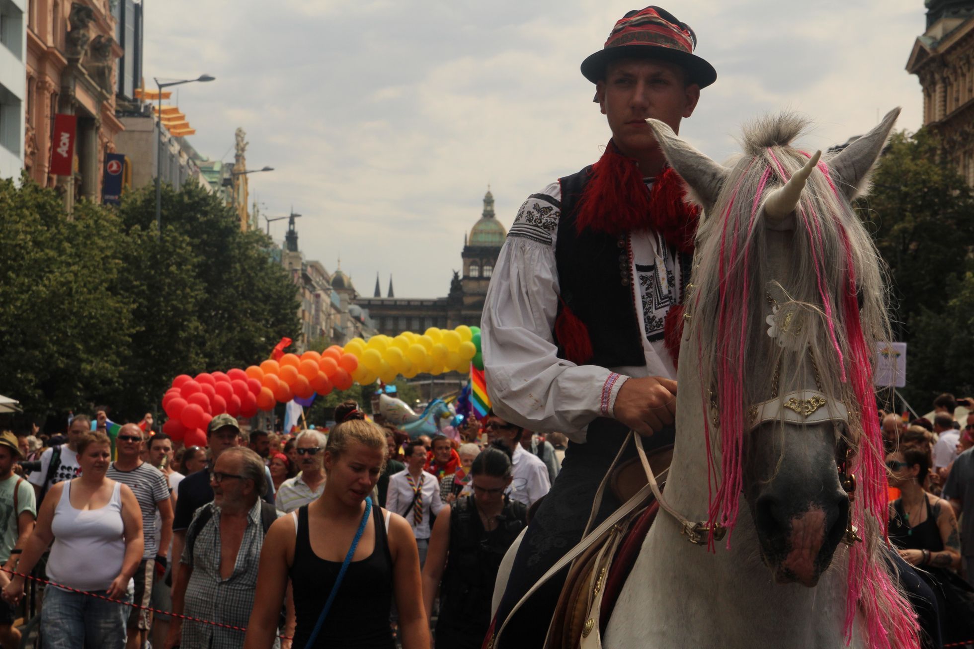 Prague pride pochod 2015