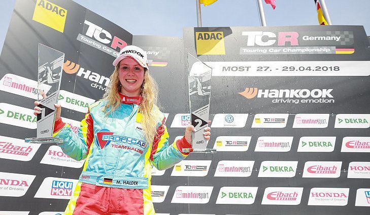ADAC TCR Germany, Most 2018: Michelle Halderová