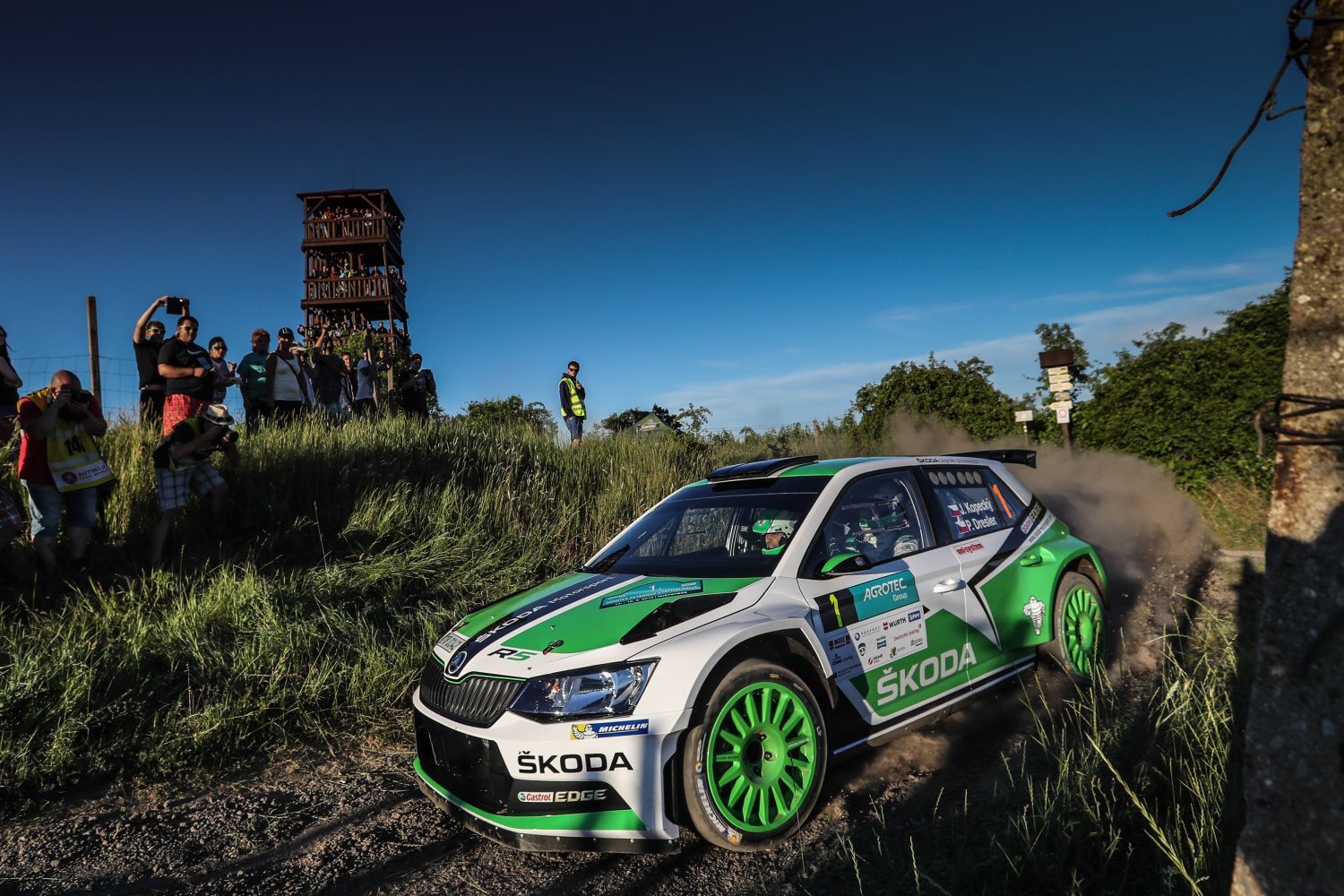 Rallye Hustopeče 2016: Jan Kopecký, Škoda Fabia R5