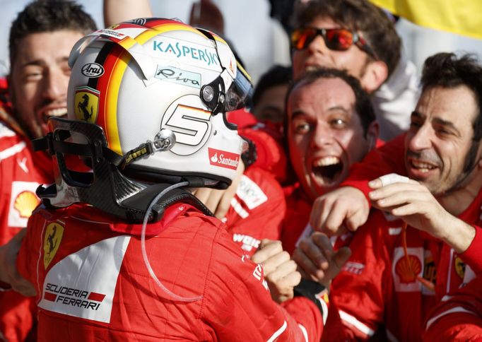 F1, VC Austrálie 2017: Sebastian Vettel, Ferrari