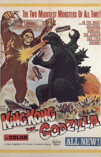 plakát King Kong vs. Godzilla