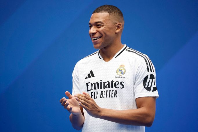 Kylian Mbappé poprvé v dresu Realu Madrid