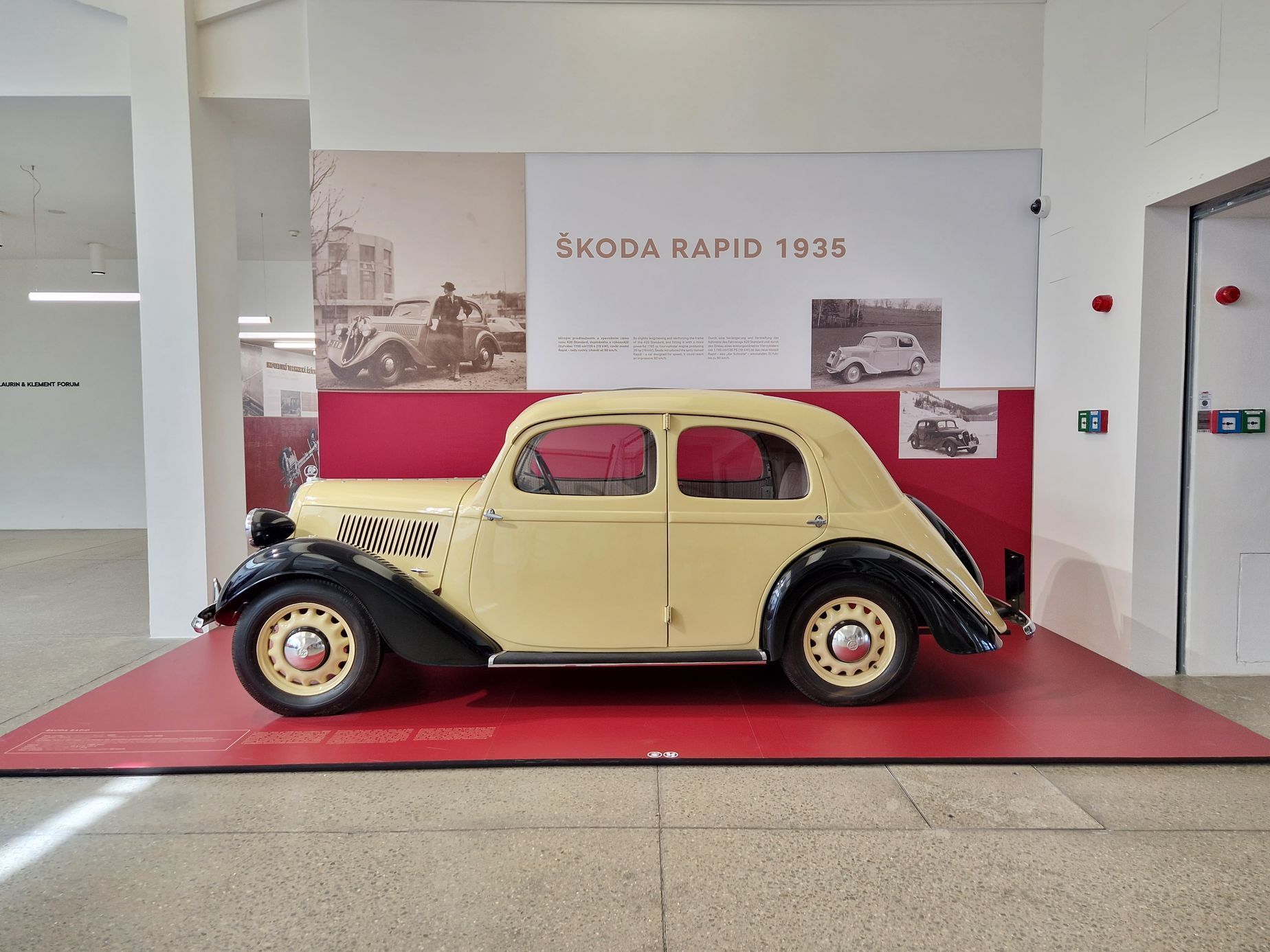 Škoda Muzeum výstava Popular a Rapid