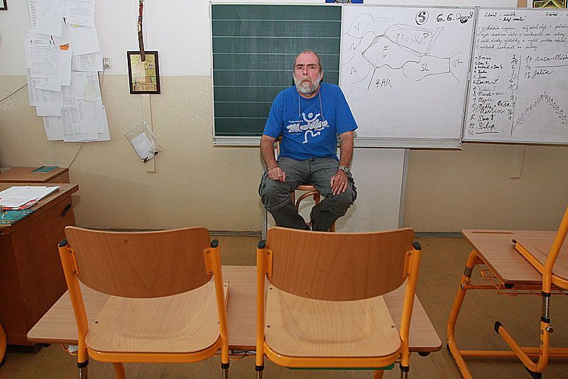 Stávka na základní škole Táborská v Praze