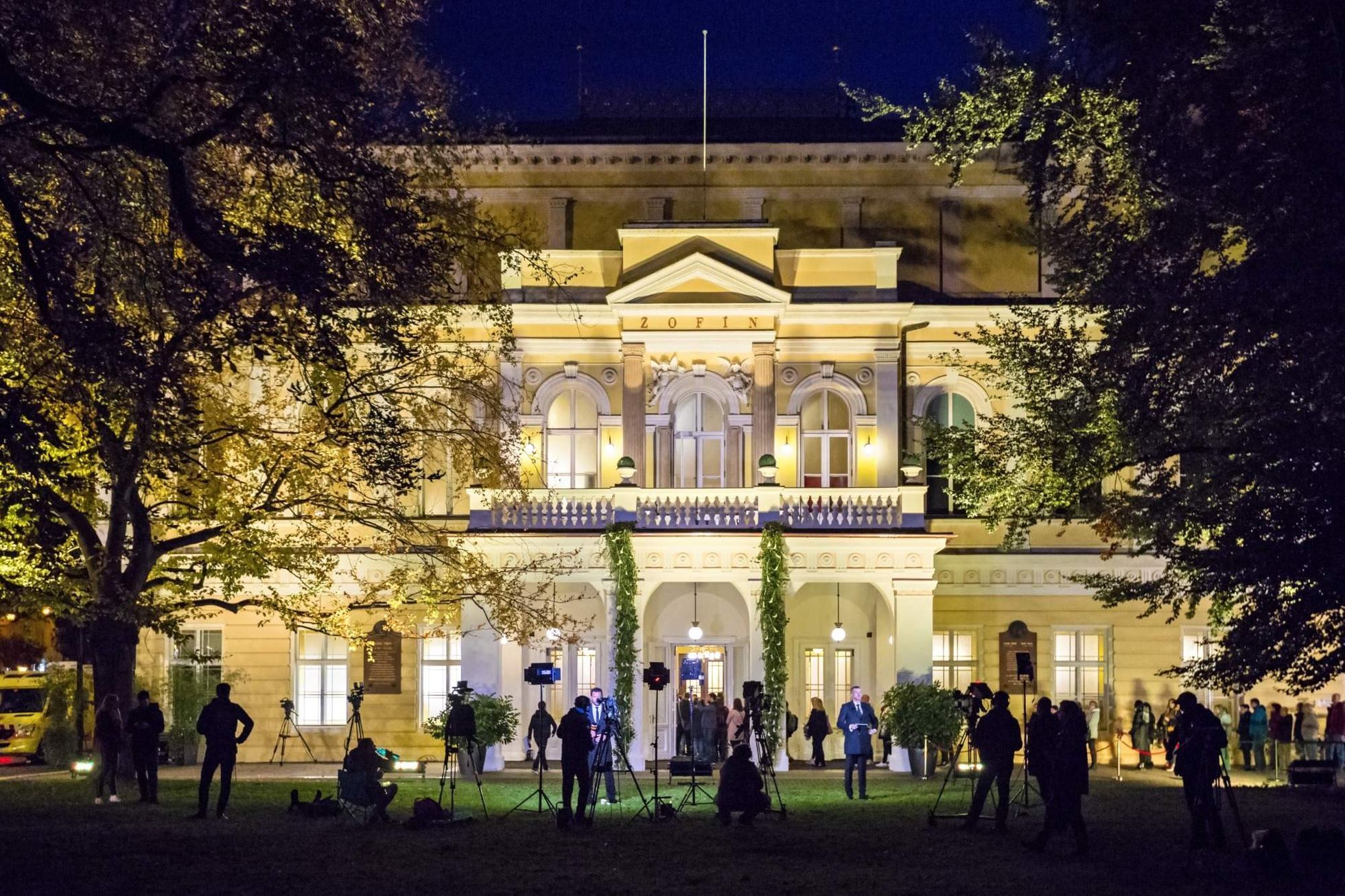 Rozloučení se zpěvákem Karlem Gottem na pražském Žofíně, 11. října 2019