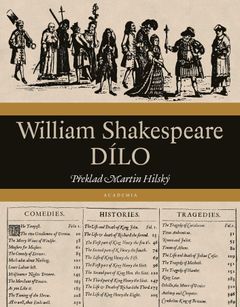 Obal nového vydání Shakespearova díla.