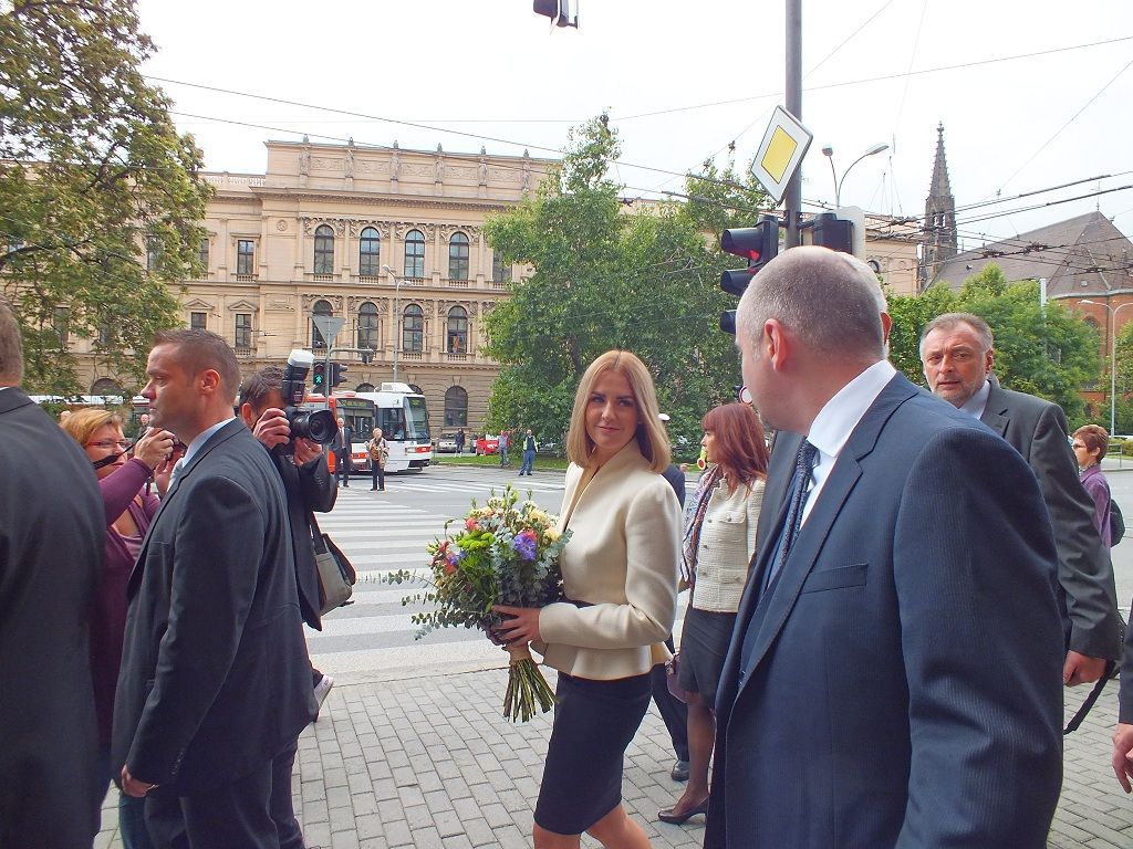 Návštěva Miloše Zemana v Brně