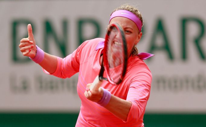 Petra Kvitová v prvním kole French open 2015