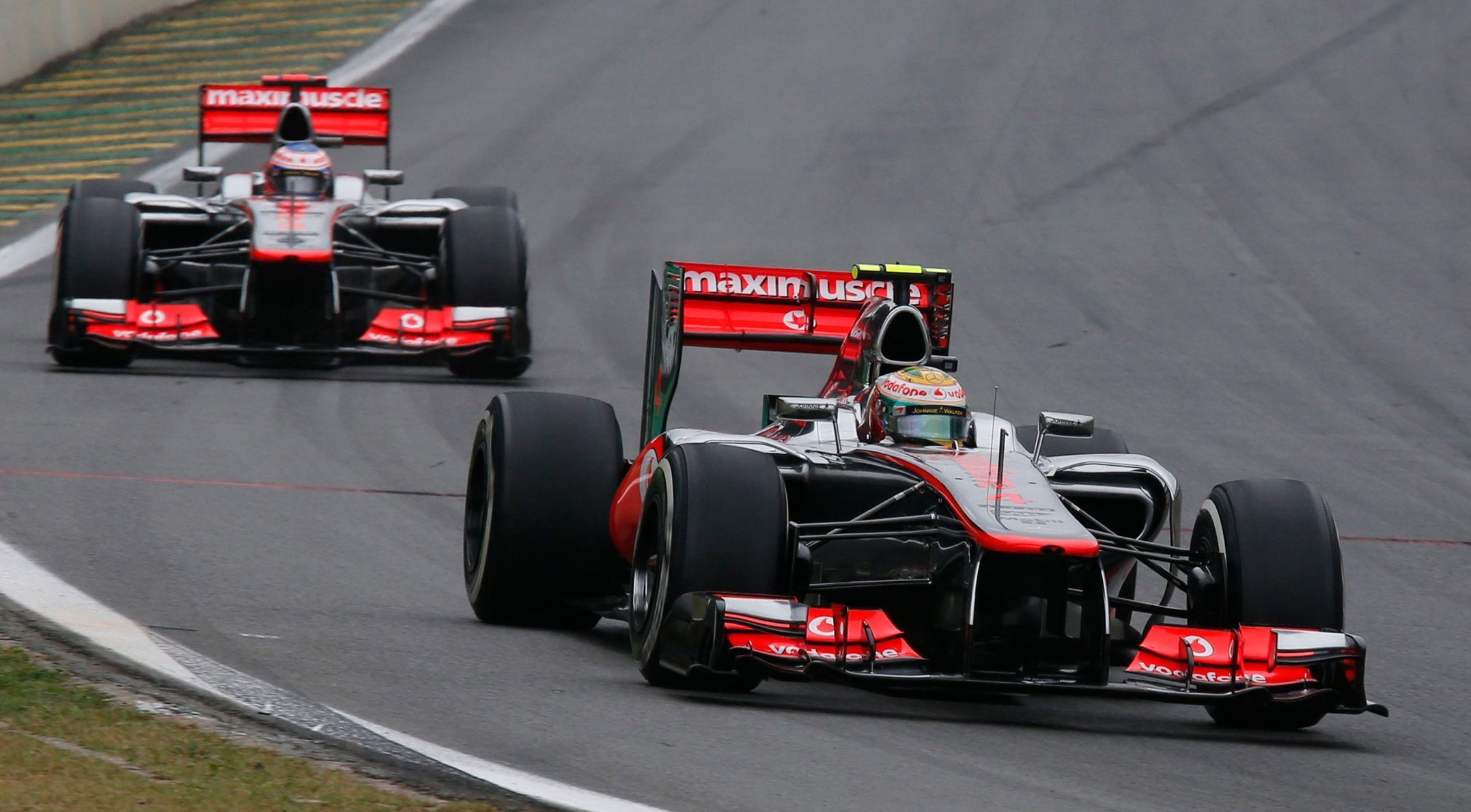 Lewis Hamilton, McLaren a Jenson Button, McLaren