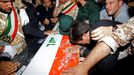 Íránci truchlí na pohřbu generála Kásema Sulejmáního