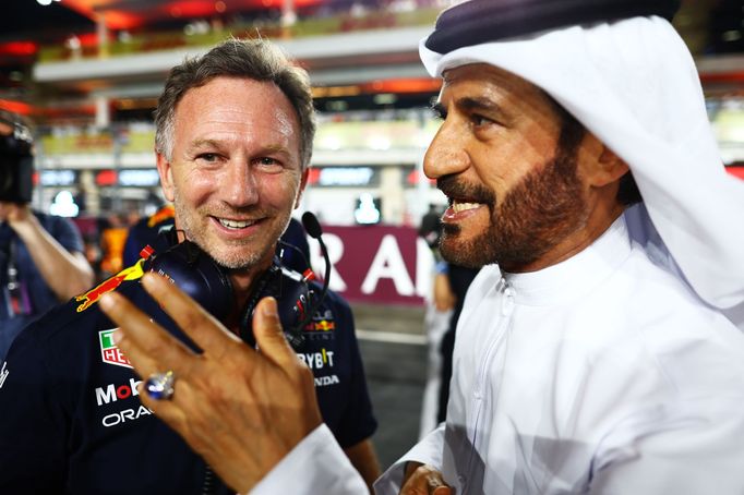 Christian Horner a Muhamad Sulajím