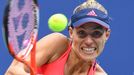 Angelique Kerberová ve finále US Open 2016 s Karolínou Plíškovou.