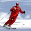 Ferrari's Formula One driver Schumacher skis during his team's winter retreat in Madonna Di Campiglio