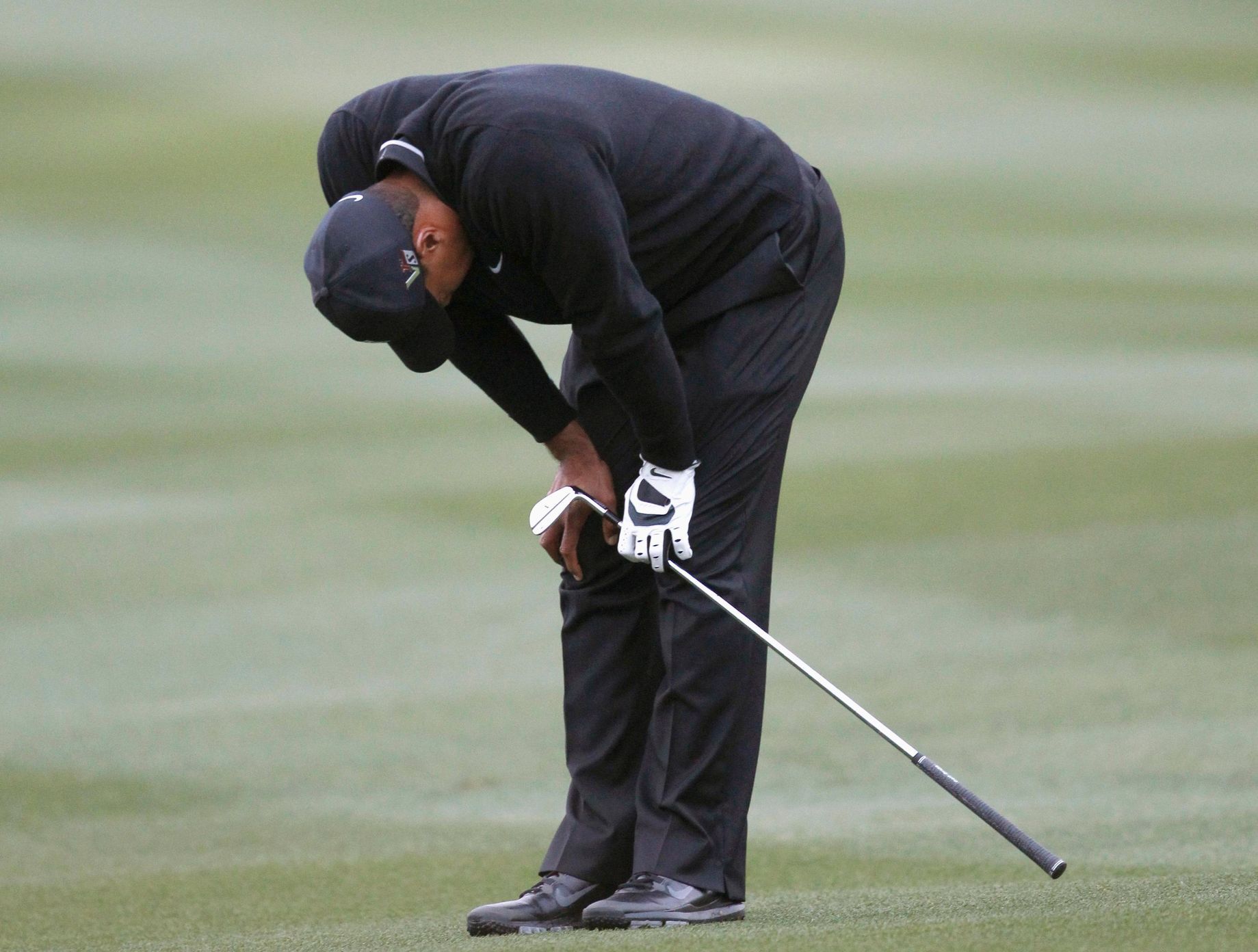 Tiger Woods a na jamkovce v Arizoně
