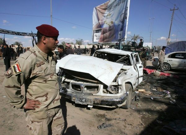 Bombový útok v irácké Karbale