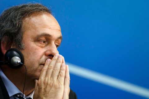 Prezident UEFA Michel Platini