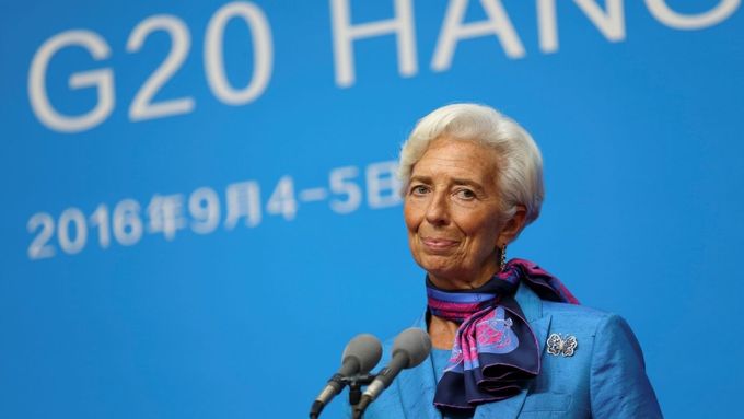 Ilustrační foto - Šéfka MMF Christine Lagardeová na setkání G20