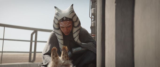 Rosario Dawson jako Ahsoka.