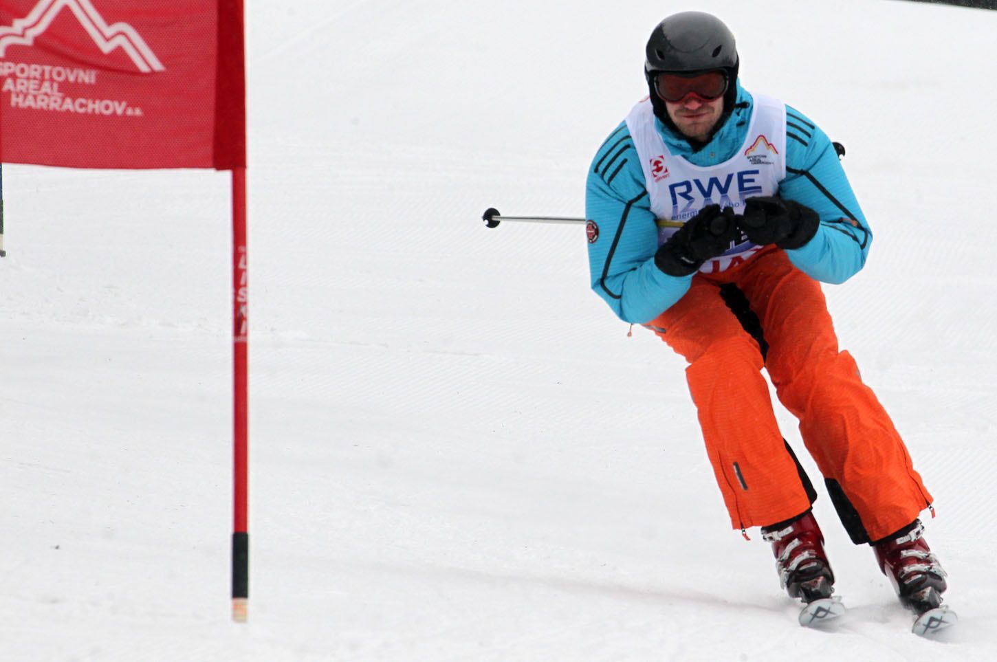 Ondřej Synek na lyžařském sjezdu RWE KSN cup 2013