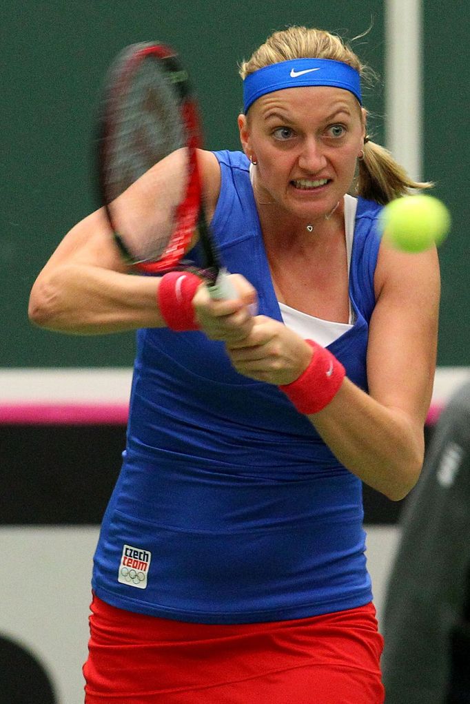 Fed Cup, ČR-Francie: Petra Kvitová