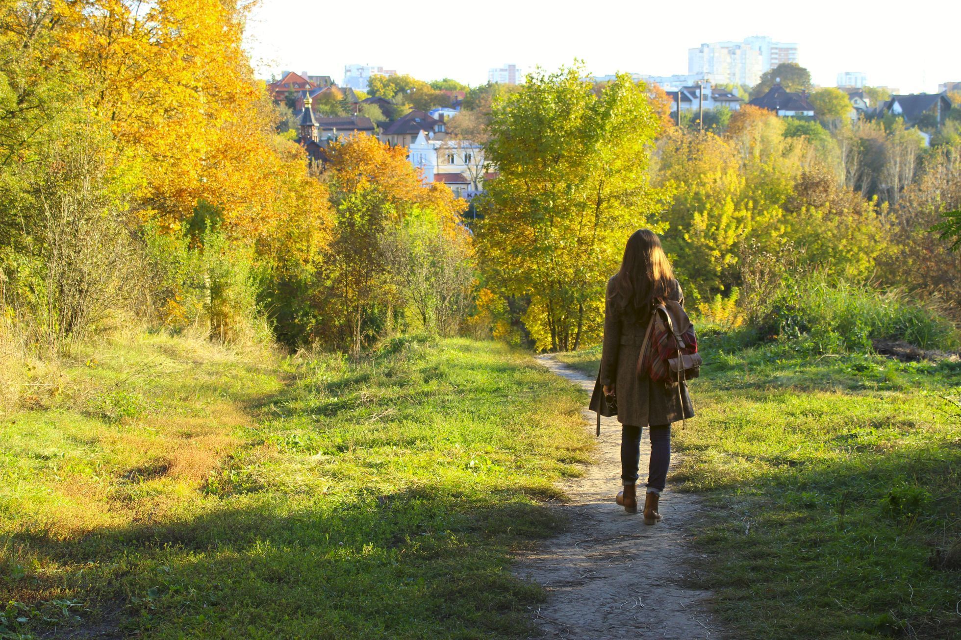 Procházka na podzim, ilustrační foto
