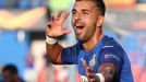 Soccer Football - Europa League - Group C - Getafe v Trabzonspor - Coliseum Alfonso Perez, Getafe, Spain - September 19, 2019  Getafe's Angel celebrates scoring their fir