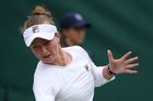 Krejčíková v dohrávce prvního kola Wimbledonu udolala Rusku Kuděrmětovovou