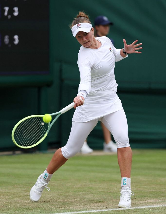 Barbora Krejčíková, Wimbledon 2024