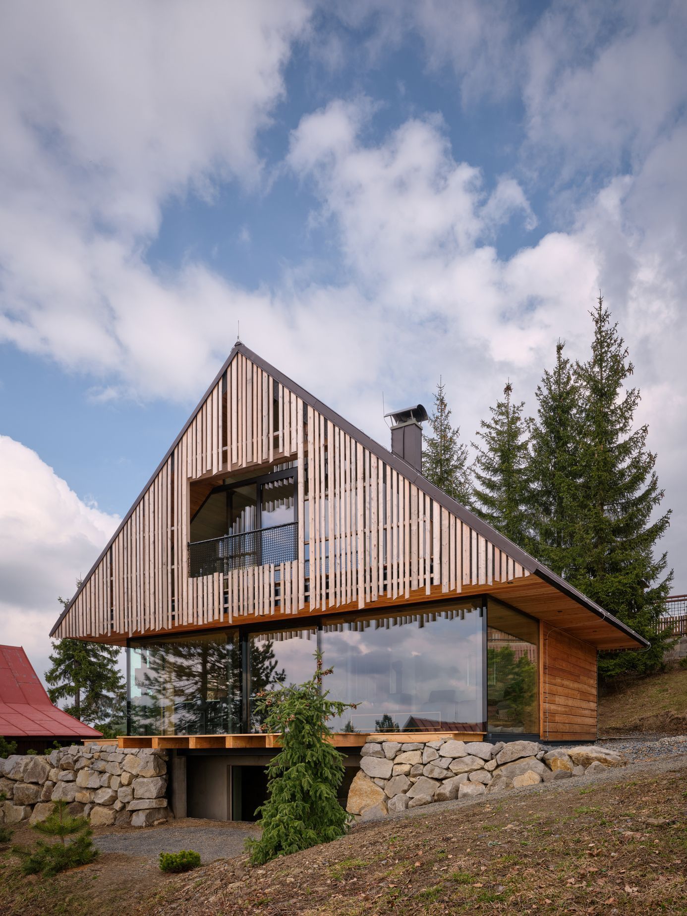 Chata na Kohútce, chalupa, chata, bydlení, stavba, architektura