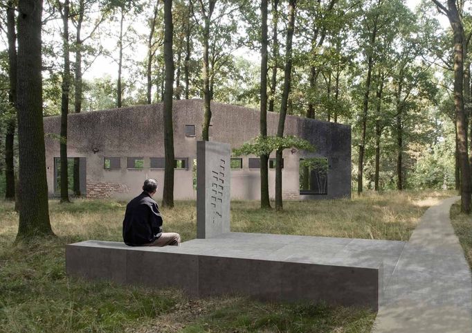 Krajinářsko-architektonická soutěž Lety - památník holokaustu Romů a Sintů v Čechách