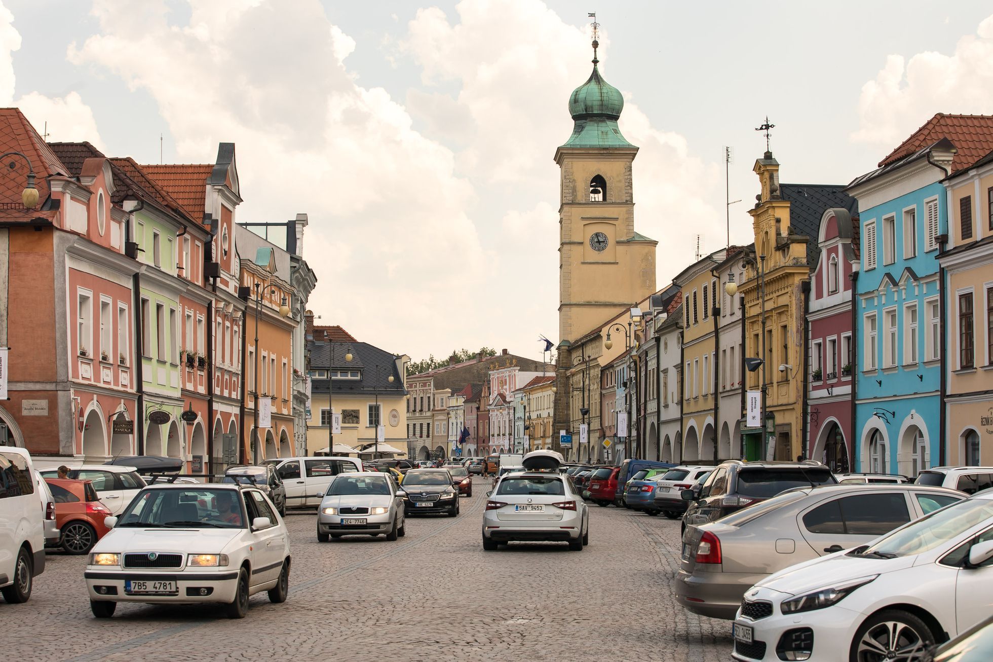 Litomyšl a stavby za přispění EU