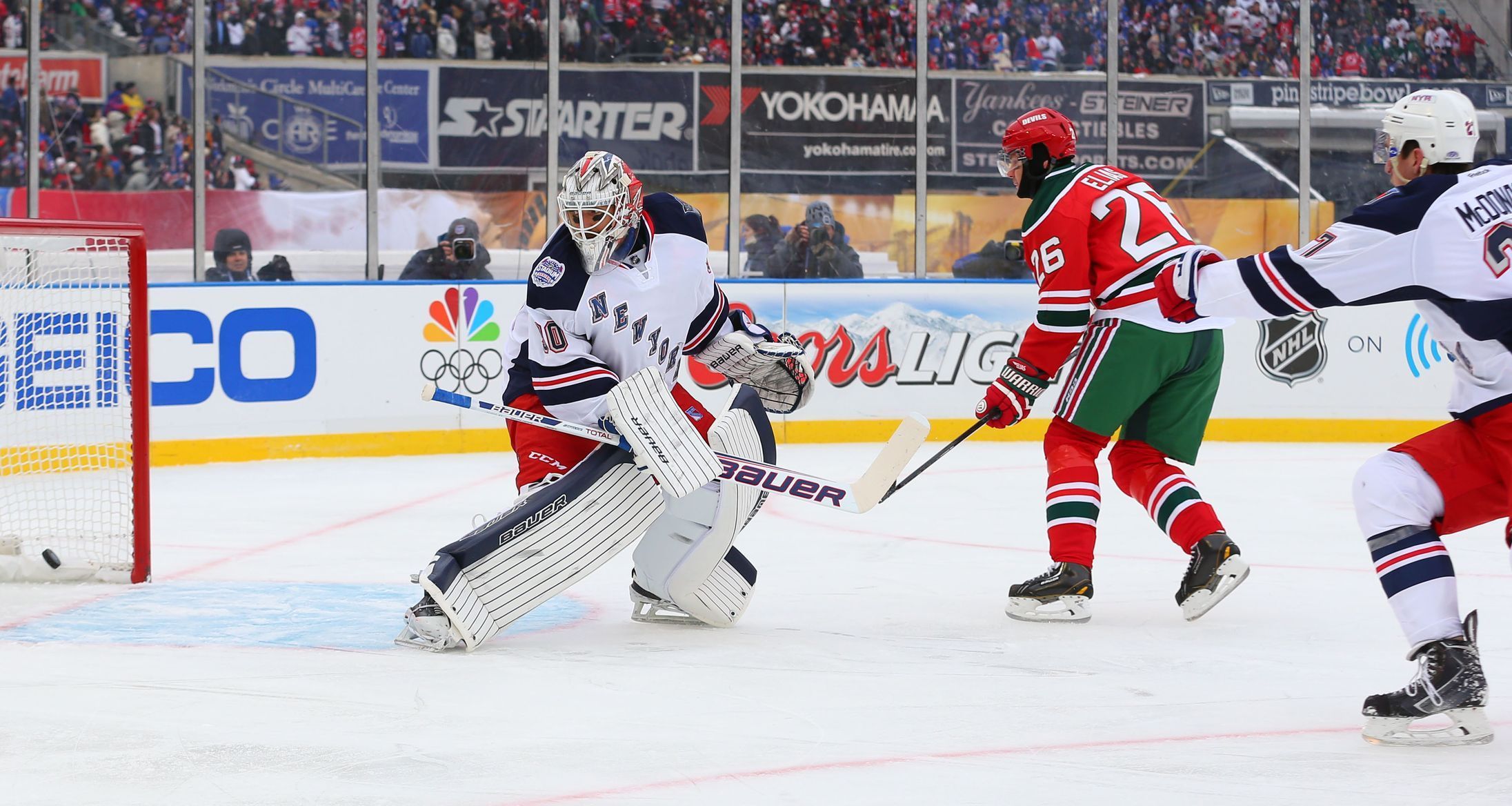 NHL: Stadium Series-New York Rangers at New Jersey Devils