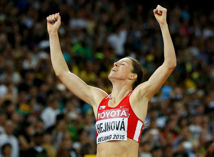 MS 2015, 400 m př.: Zuzana Hejnová slaví titul mistryně světa