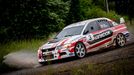 Martin Šikl v Mitsubishi Lancer Evo IX během Radouňské rallye 2024