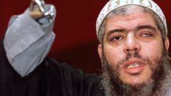 Radikální muslimský duchovní Abú Hamza Masrí